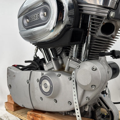2006 Harley Sportster XL883C 883 Custom CARB 883 Engine Motor Transmission 5K