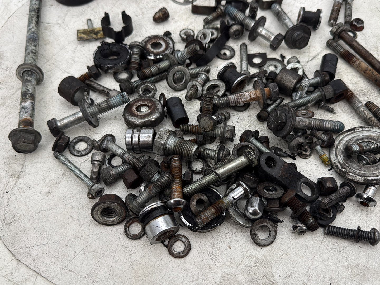 2011 Harley Softail FLSTFB Fat Boy OEM Hardware Bolts Nuts & Brackets