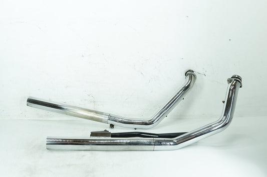1999 - 2006 Harley-Davidson Softail Fat Boy Exhaust Header Pipes Vance & Hines  	65499-00A
