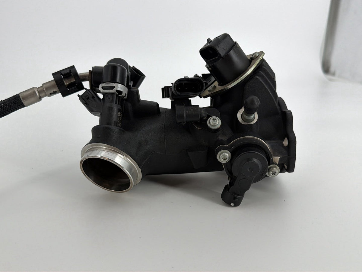 2008 Harley Softail Heritage Classic OEM Engine Intake Manifold Throttle Body
