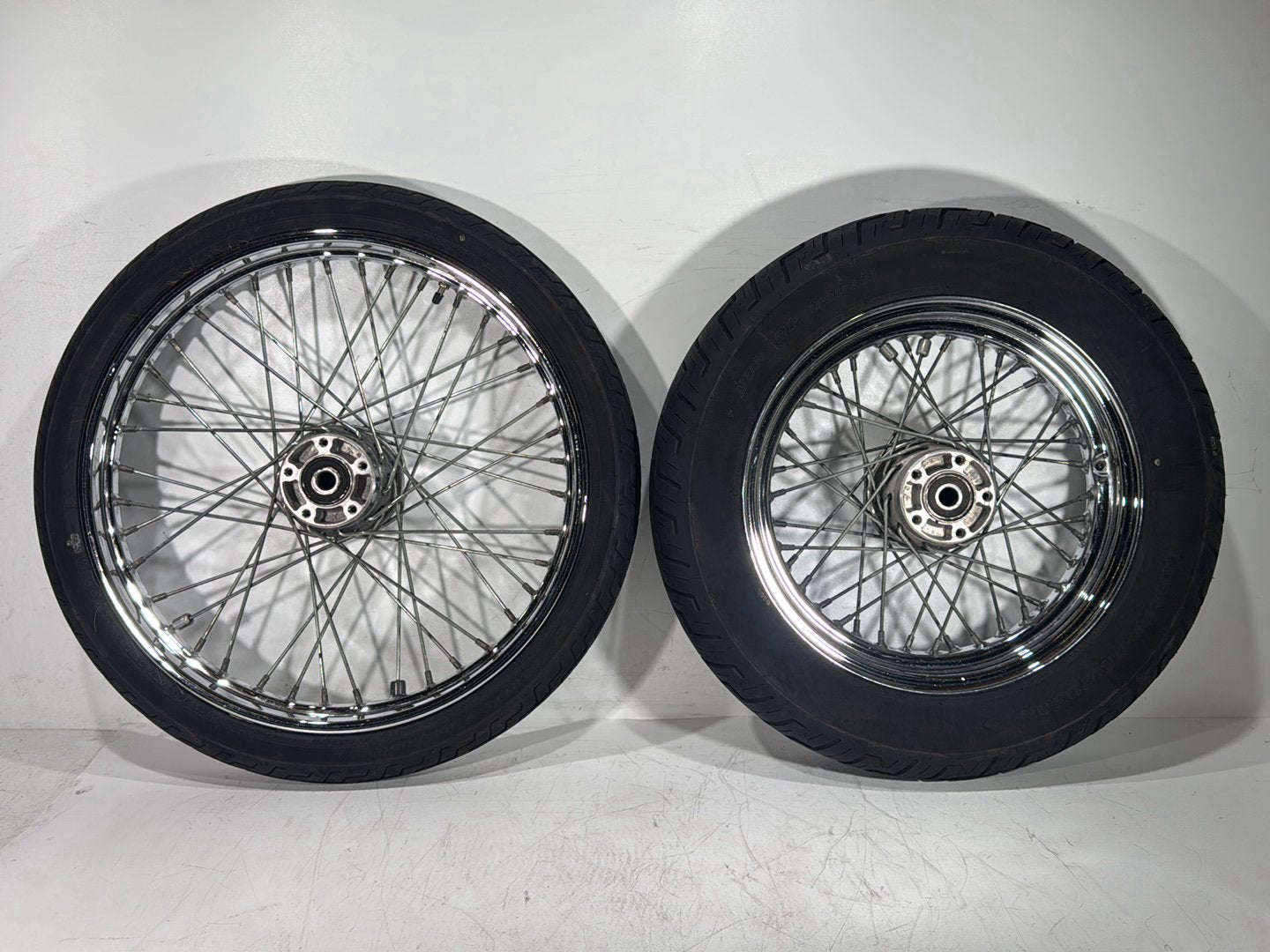 2003 Harley Dyna Wide Glide FXDWG OEM Front Rear Wheel Rim Tire Spoked