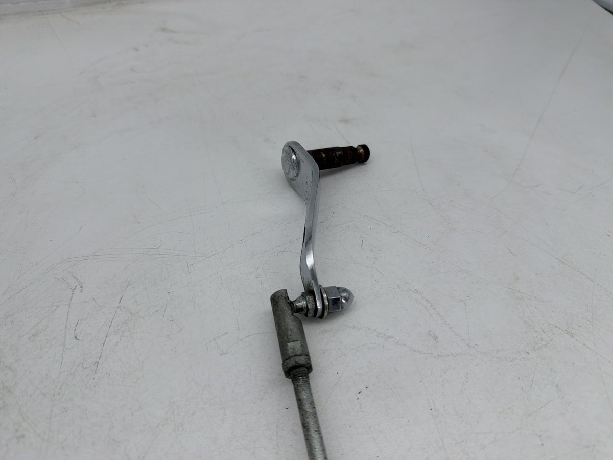 2006 Harley Softail Deuce FXSTDI OEM Gear Shifter Lever Arm w/ Rod linkage