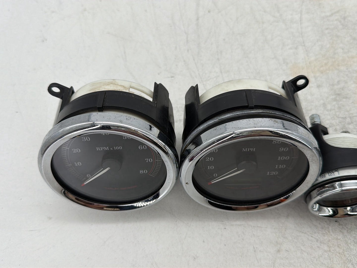 10 Harley Electra Glide Touring Ultra OEM Air Oil Volt Fuel Tacho Speedo Gauges