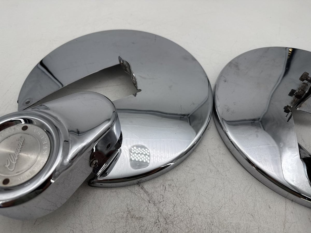 1993 Harley Electra Touring Sport OEM Front Wheel Axle Rotor Caliper Covers Kit