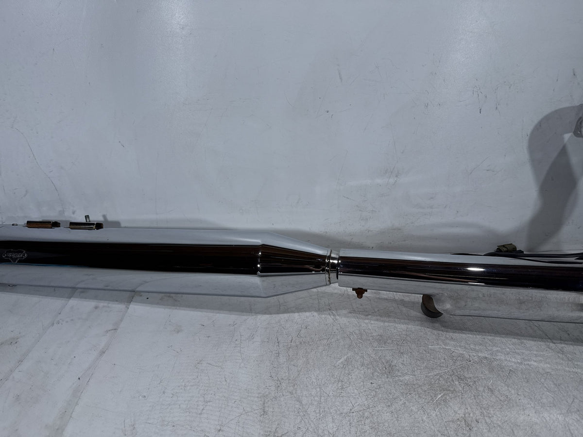 2013 Harley Electra Glide Touring FLHTCU Exhaust Header Pipes Muffler SHARK Road