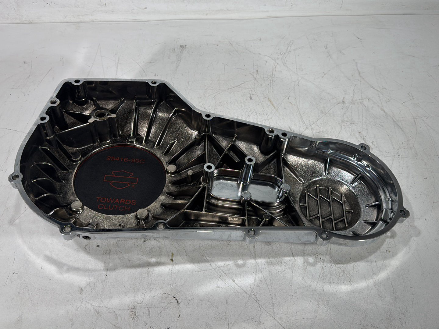 2003 Harley Dyna Wide Glide FXDWG OEM Outer Primary Clutch Cover