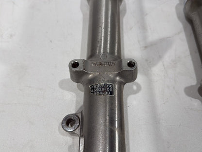2001 Harley Sportster 883 Hugger XLH883 OEM Front Triple Tree Set & LH RH Fork Legs Sliders