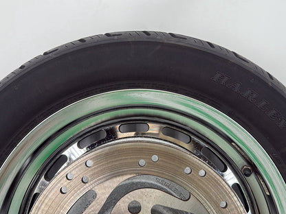 2003 Harley Sportster XL1200C 1200 Custom Anniversary OEM Rear Wheel Rim Tire