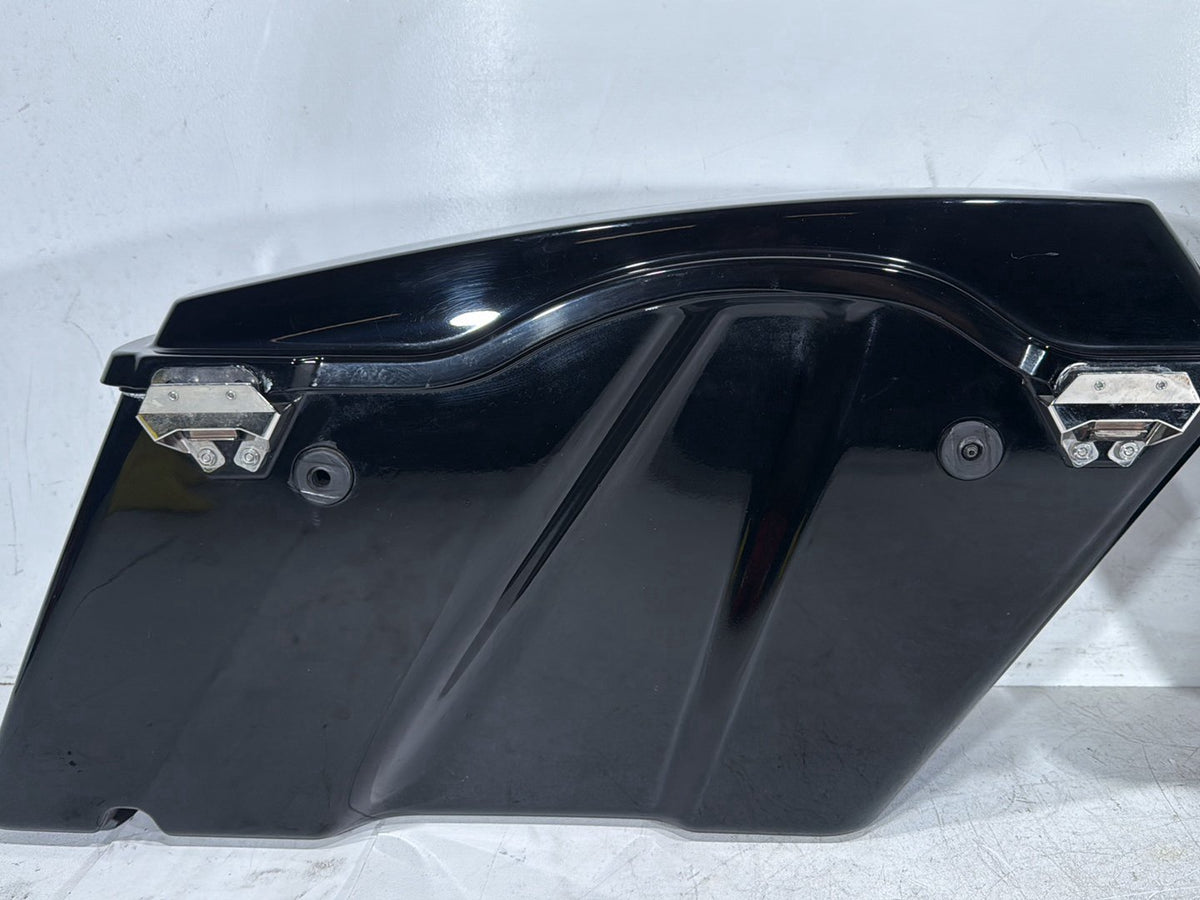 2005 Harley Road King Touring Police OEM Left Right Saddlebags Luggage NOKey