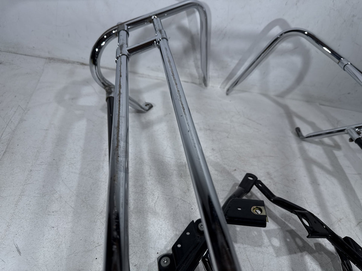 2009 Harley Electra Glide Touring OEM Rear Left Right Saddlebag Guard Rails Bar