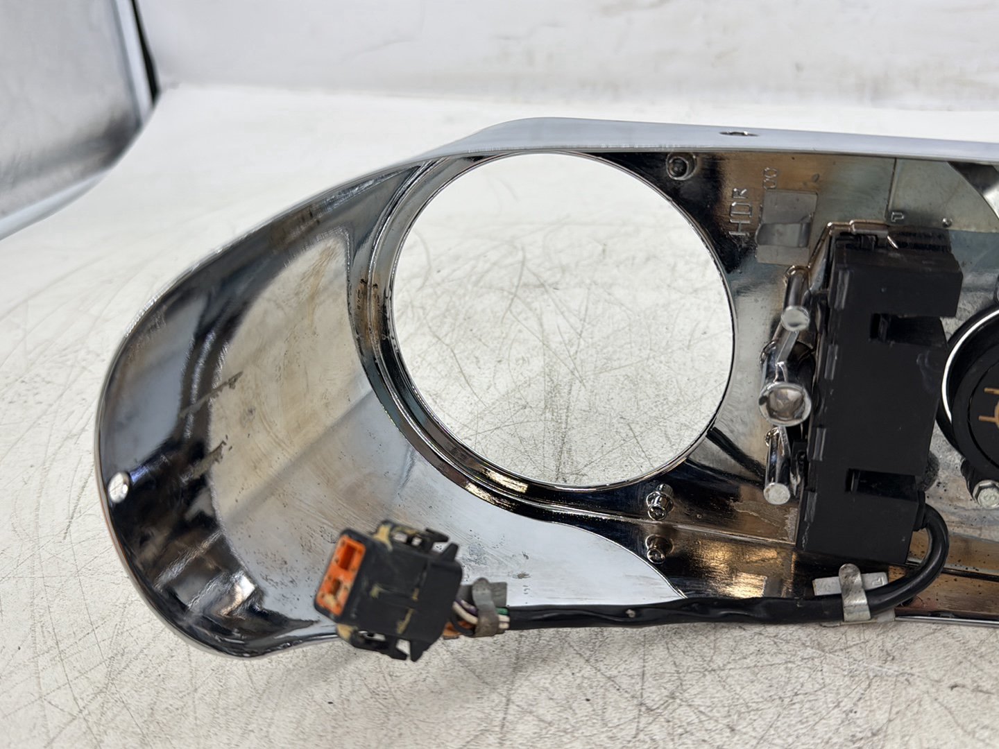 2000 Harley Softail FLSTC Heritage Classic OEM Fuel Gas Tank Dash Console NOKey