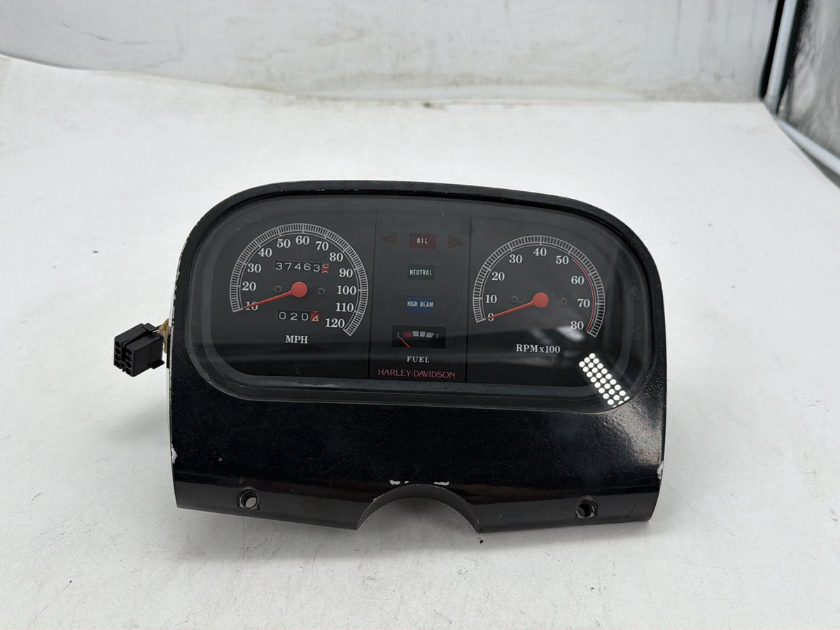 1990 Harley Electra Glide Touring Sport OEM Speedo Tacho Speedometer Tachometer Gauges