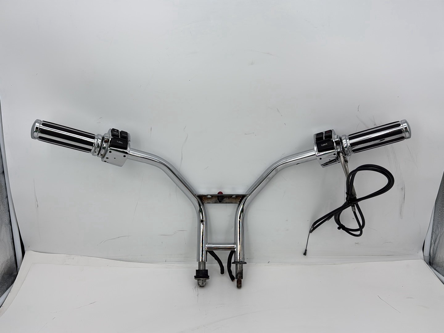 1993 Harley Sportster XLH883H Hugger 883 OEM Handlebars Left Right Switches Controls