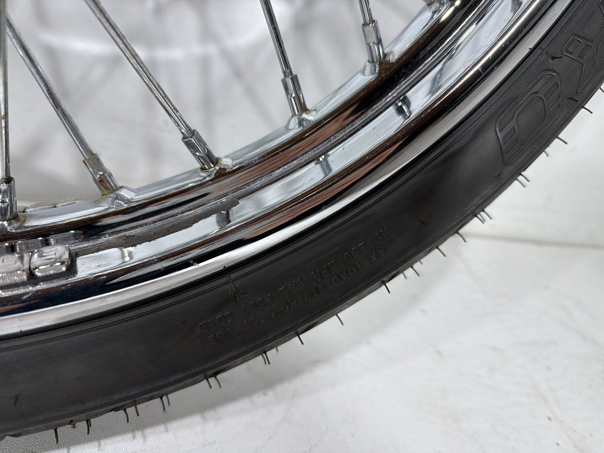 2006 Harley Softail Deuce FXSTDI OEM Front Wheel Rim Tire Spoked 90/80-21 21"