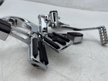 2000 Harley Dyna FXDWG Wide Glide OEM Left Right Foot Brake Control Pegs