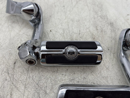 2007 Harley Touring FLHTC Electra Glide Classic OEM Front Right Left Highway Foot Pegs