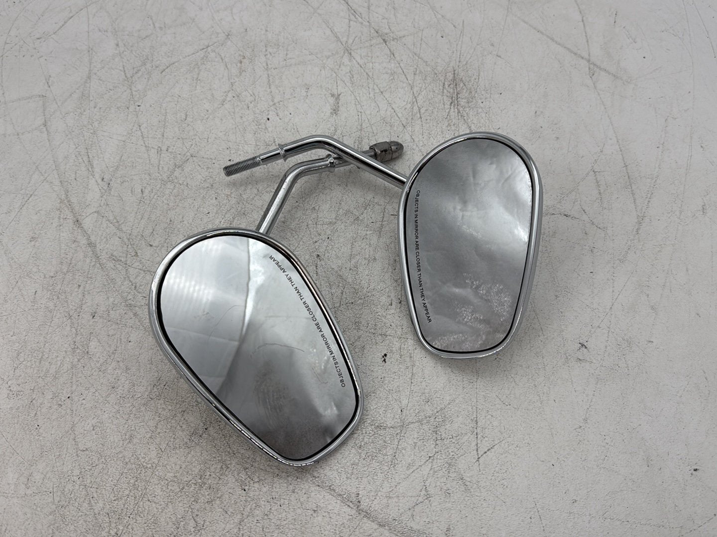 1997 Harley Sportster 1200 Custom XL1200C OEM Left Right Rear View Mirror