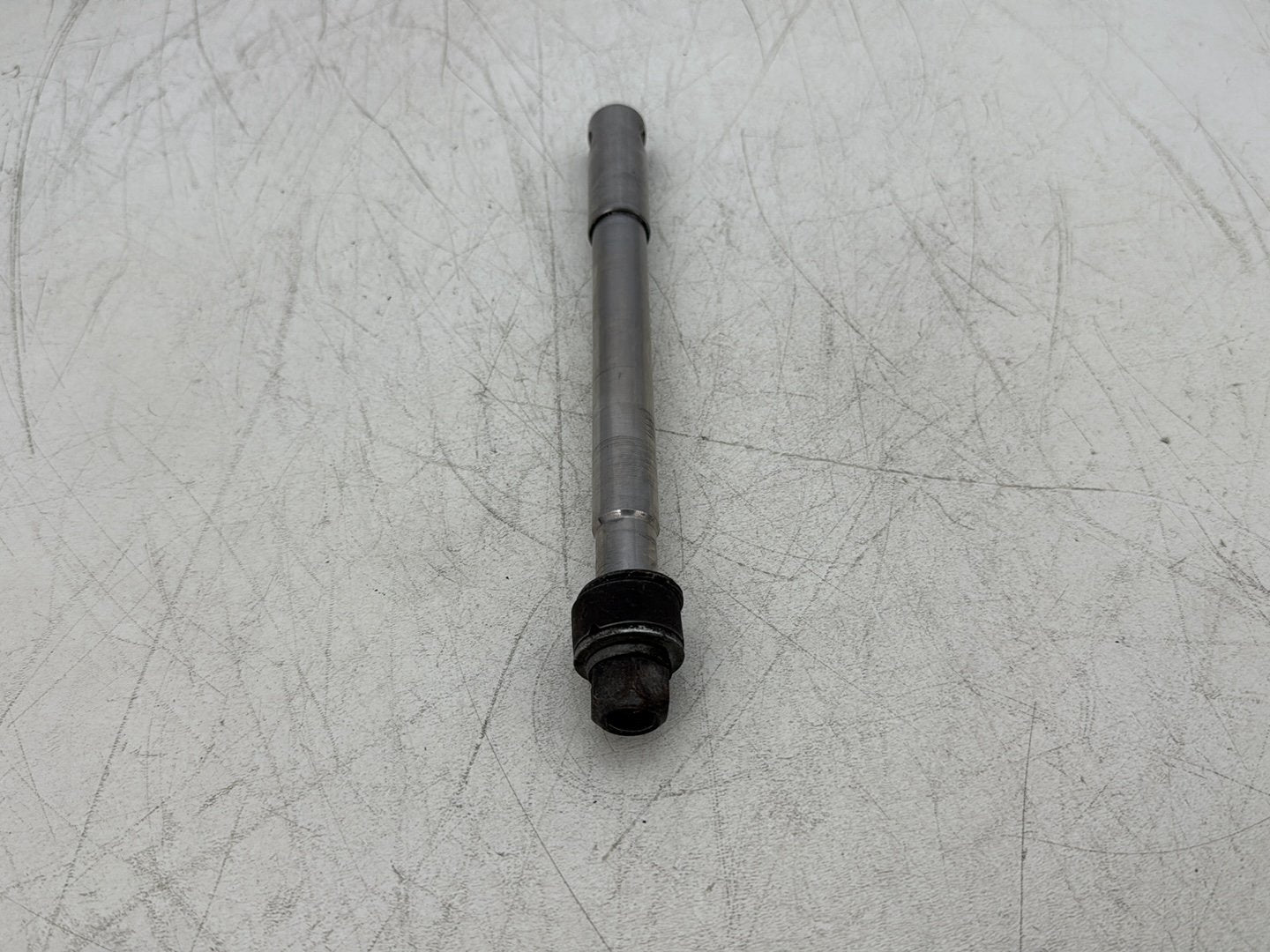 2004 Harley Sportster XL883C 883 Custom OEM Front Wheel Axle Bolt Shaft