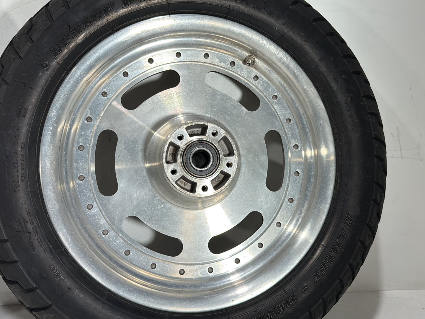 2010 Harley Dyna Fat Bob FXDF OEM Front & Rear Wheel Rim Tire 16"