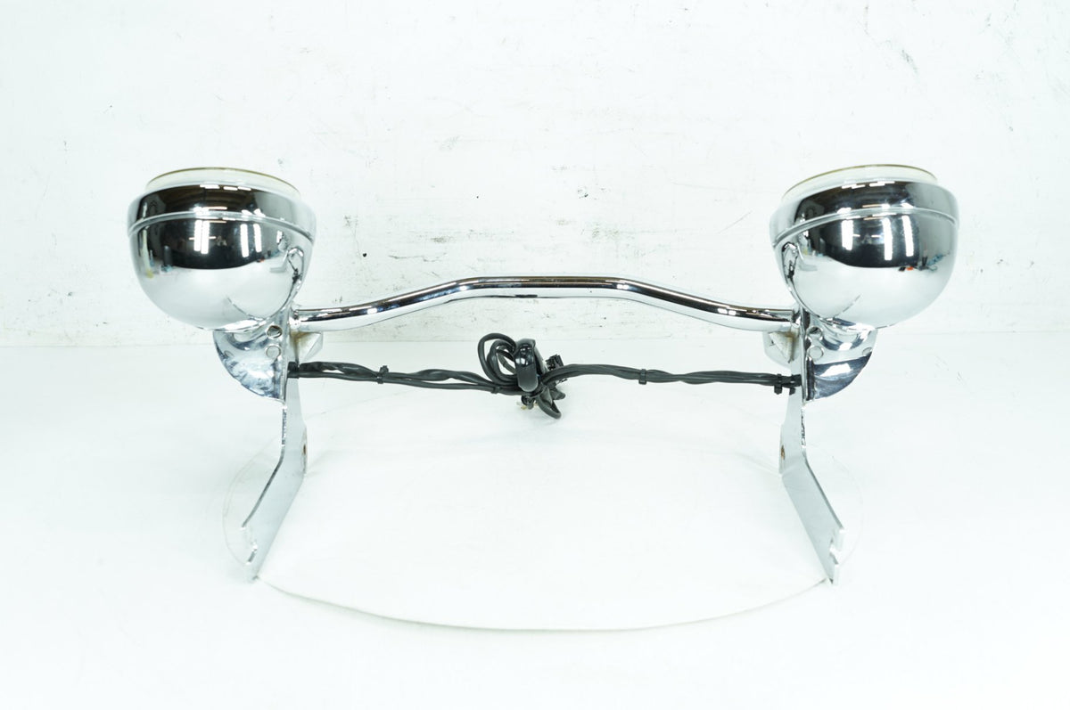 05 Harley Touring Electra Glide Police Front Turn Signal Indicator Aux Light Bar