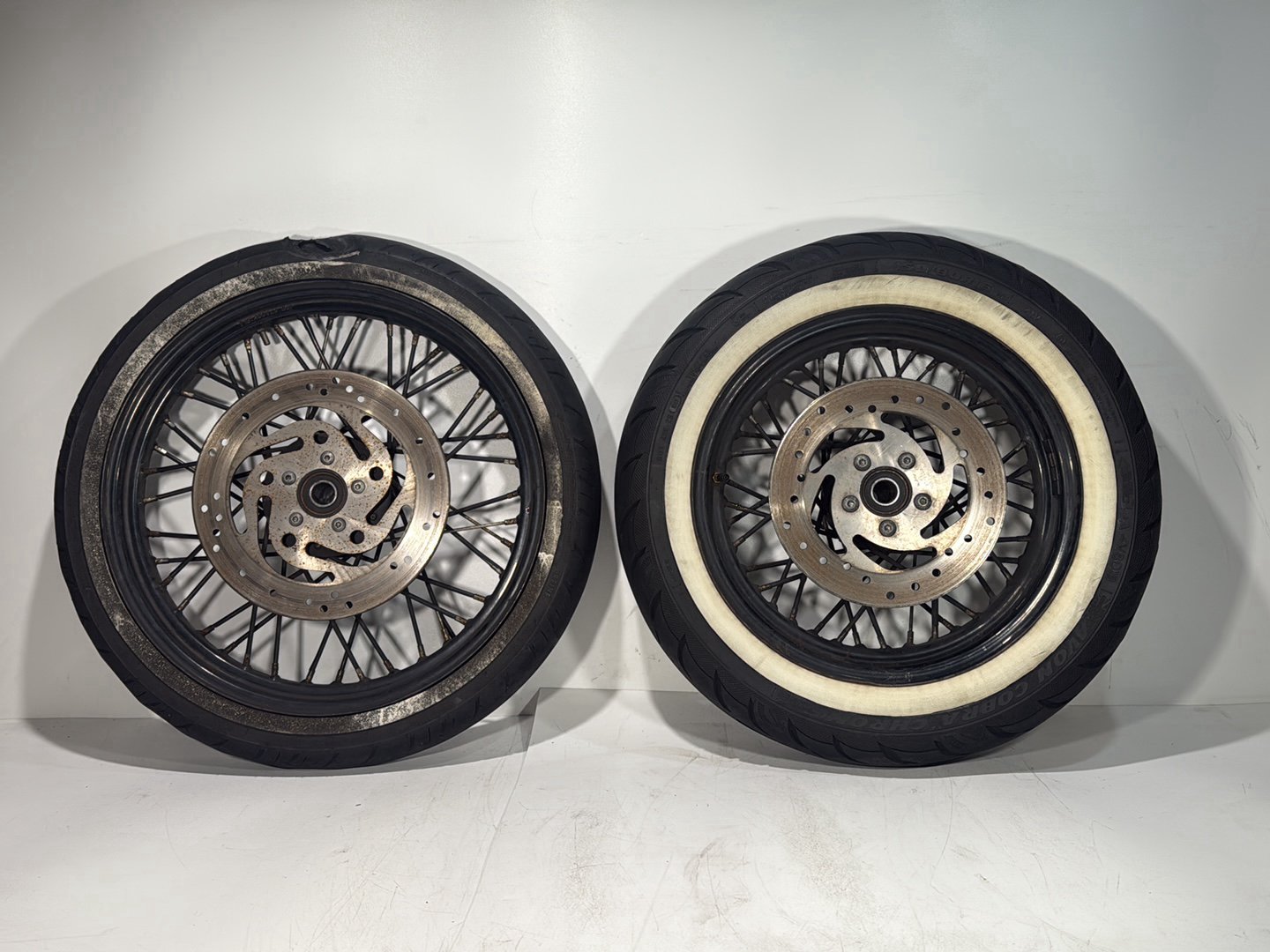 2004 - 2022 Harley-Davidson Sportster 1200 Nightster Front Rear Wheel Rim Tire Spoked  	43831-08