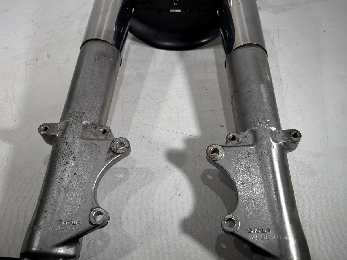 96 Harley Electra Touring Ultra Front Triple Tree Set & LH RH Fork Legs Sliders