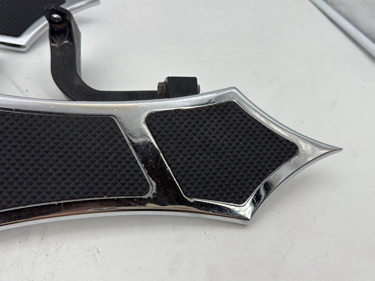 2013 Harley Street Glide Touring Left Right Driver Floorboard Foot Rest Bad Dad