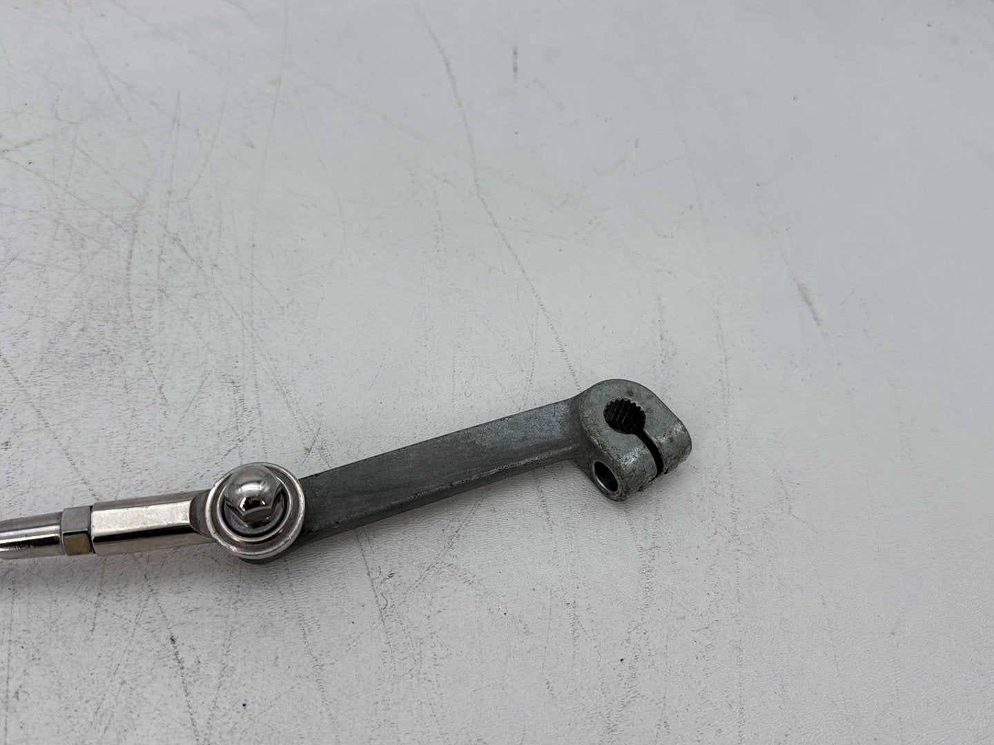 2000 Harley Dyna FXDWG Wide Glide OEM Gear Shifter Lever Arm w/ Rod linkage