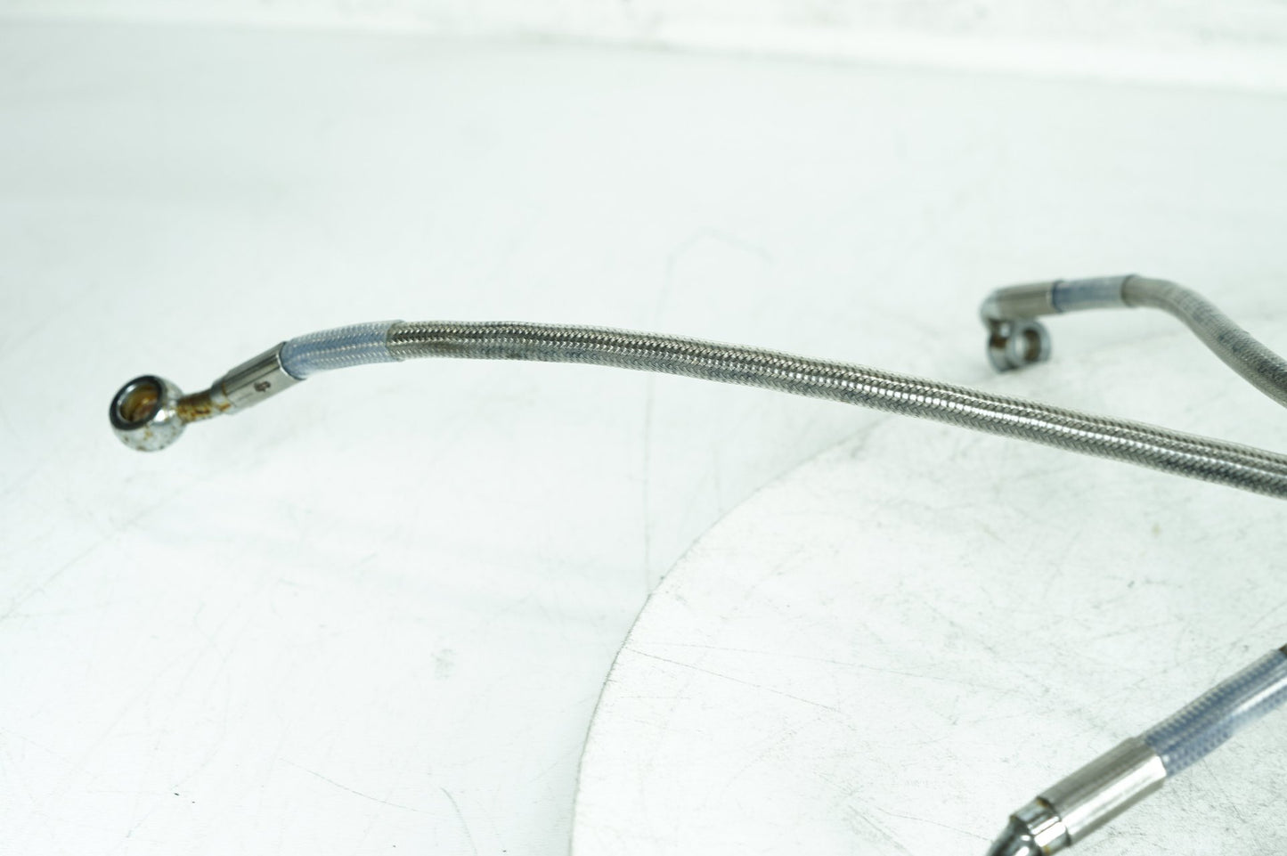 2007 - 2012 Harley-Davidson Touring Street Glide Front Brake Hose Line Pipe NON-abs  	43350-08