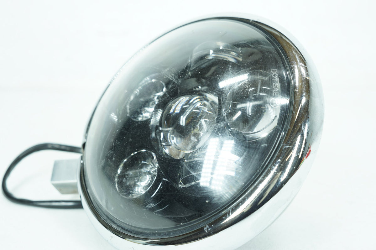 2006 Harley Dyna FXDBI Street Bob OEM Headlight Headlamp Head Lamp Light LED