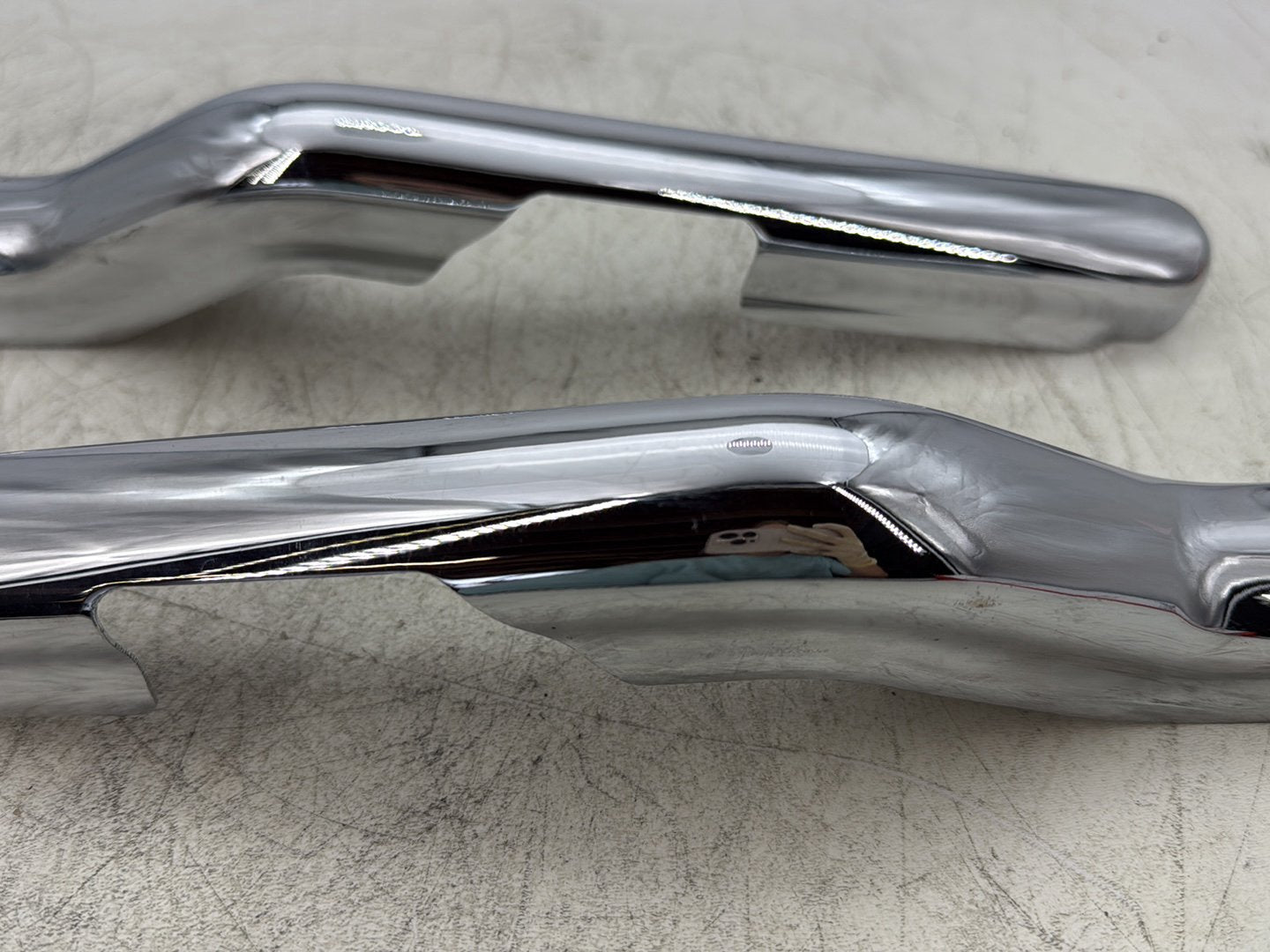 2007 Harley Touring FLHTC Electra Glide Classic OEM Left Right Saddlebag Fender Struts Brackets