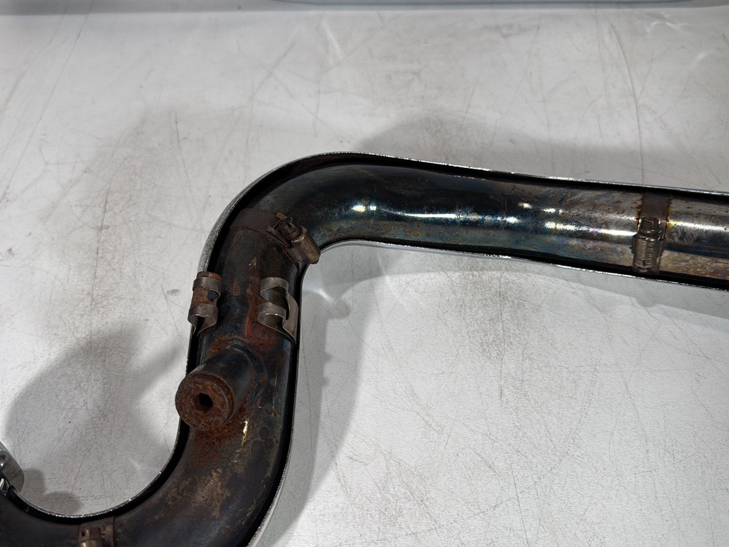 1999 - 2006 Harley-Davidson Touring Road King Police Exhaust System Header Pipe 65621-99B