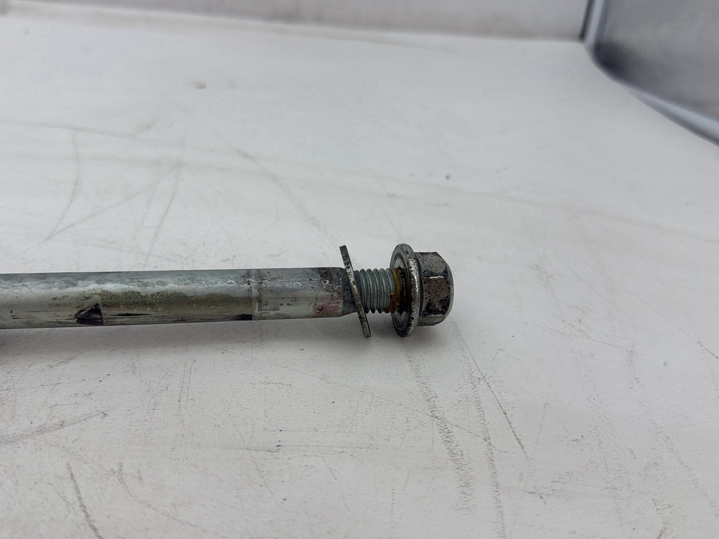 2005 Harley Heritage Softail Classic OEM Rear Fork Swingarm Pivot Bolt Shaft