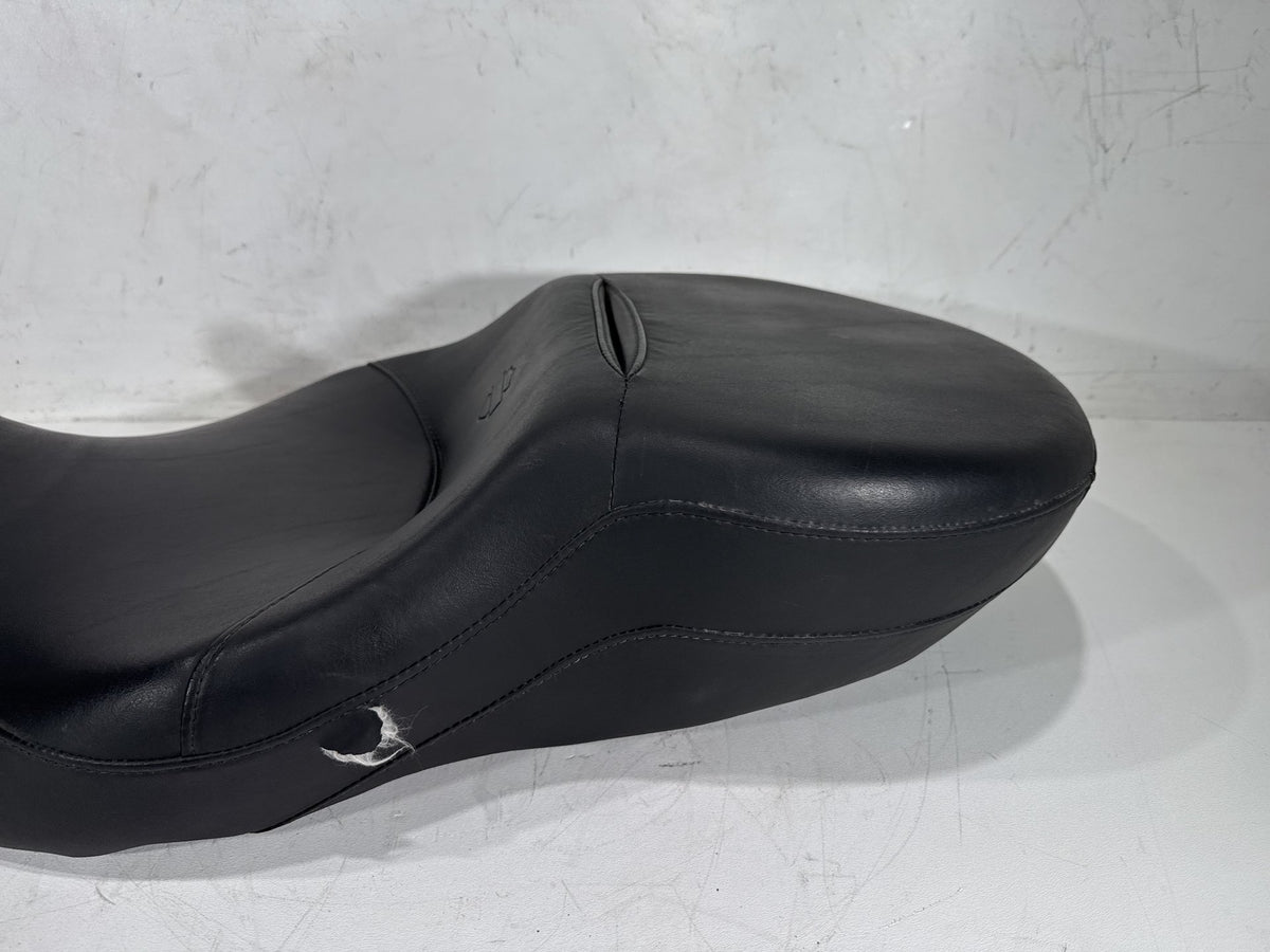 2011 Harley Road King Touring FLHR OEM Passenger Rider Driver Seat Saddle TORN!
