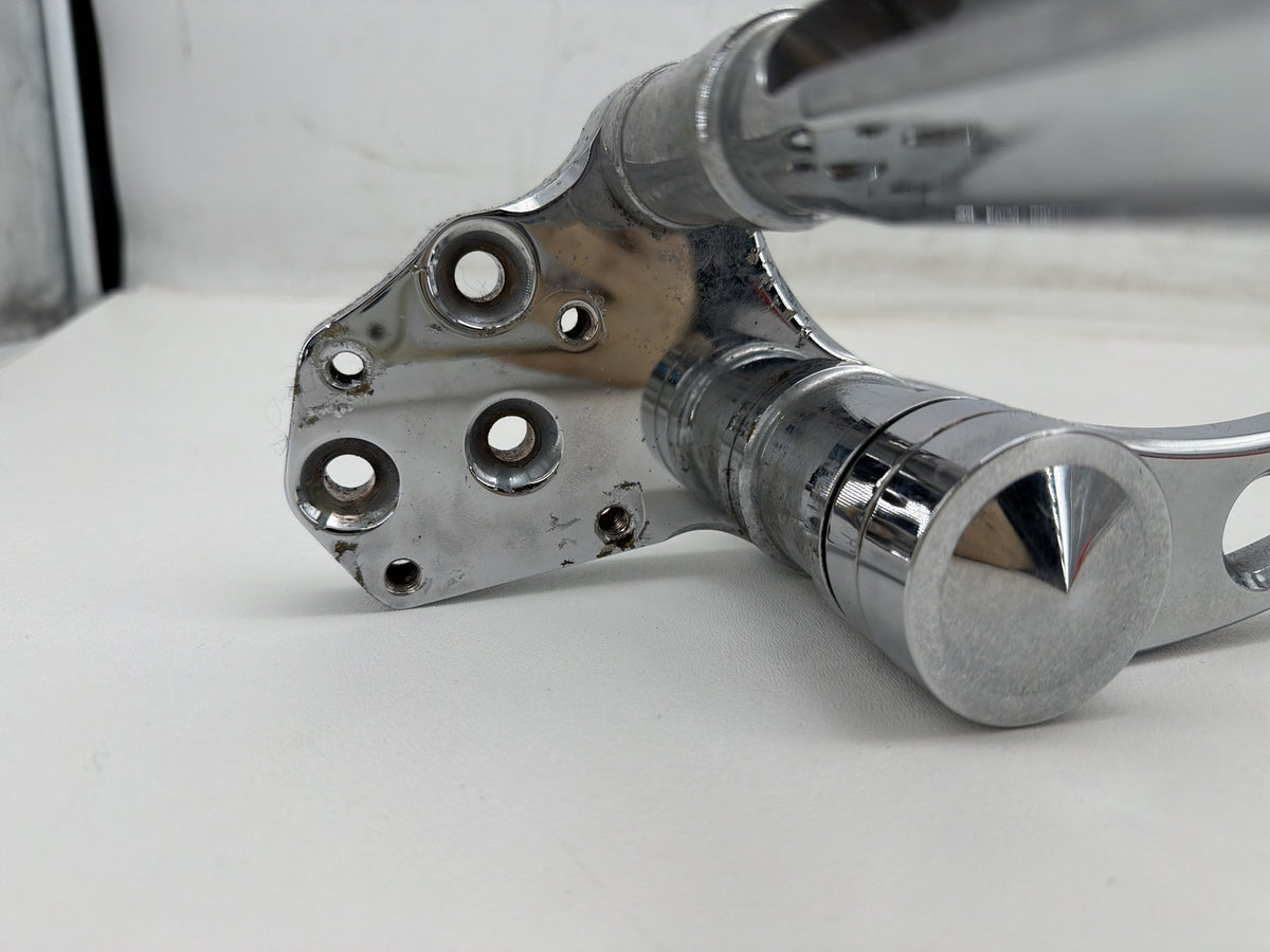 1994 Harley Softail Custom Left Right Foot Brake Control Pegs Kuryakyn Slotted