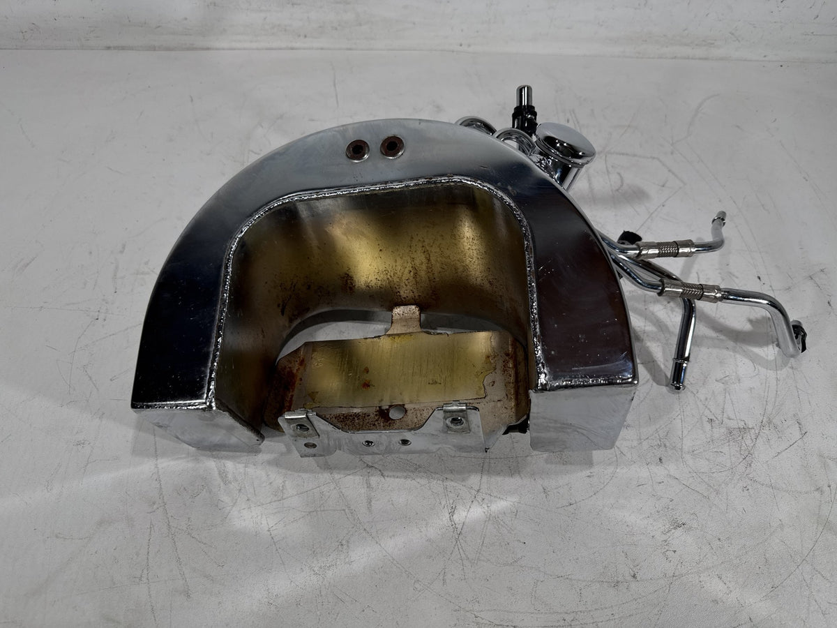 03 Harley Softail Deuce FXSTDI OEM Oil Tank Reservoir Bottle Canister & Dipstick