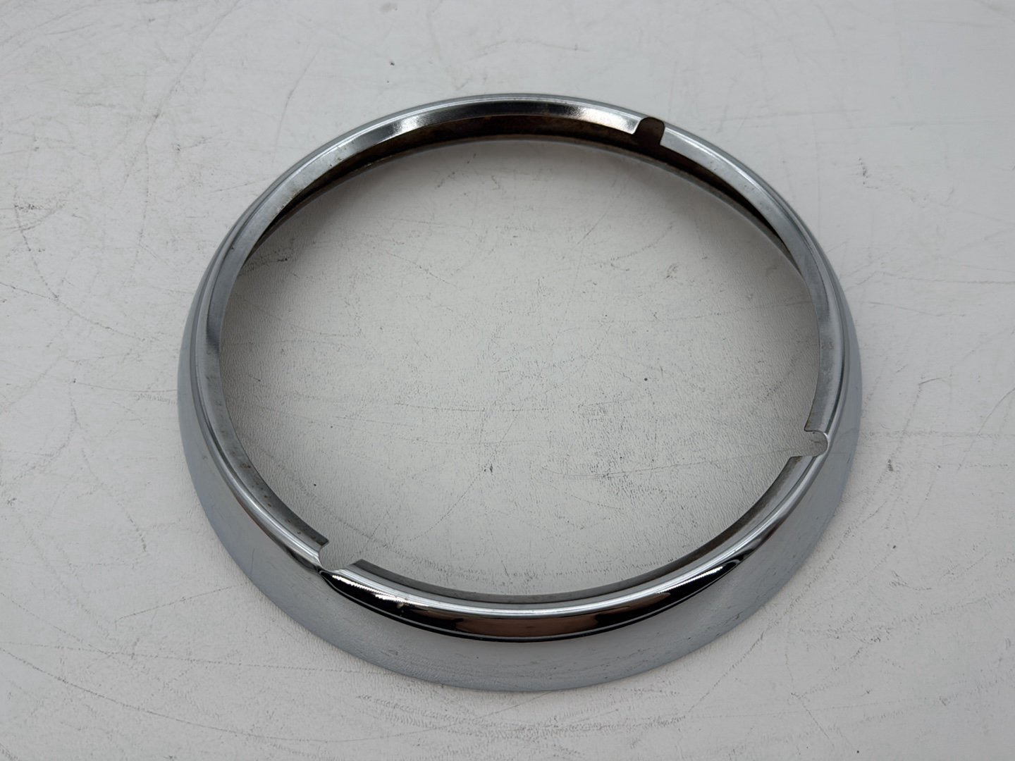 2008 Harley Touring FLHT Electra Glide OEM Headlight Mount Bracket Ring Circle Trim
