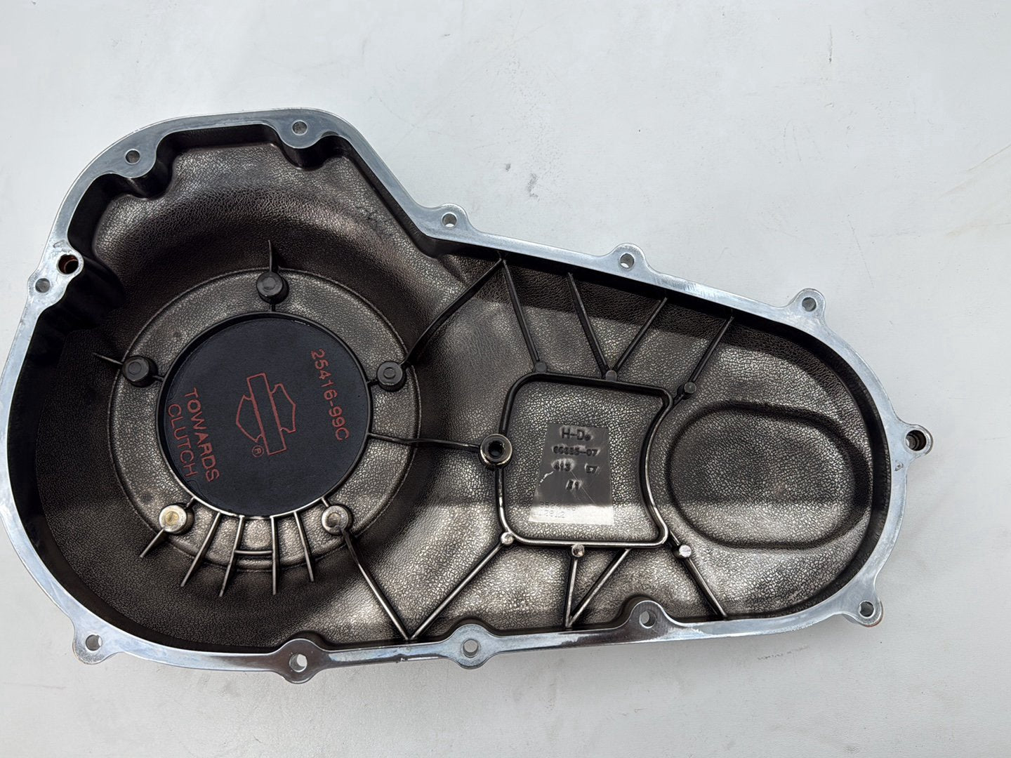 2013 Harley Street Glide Touring FLHX OEM Outer Primary Clutch Cover