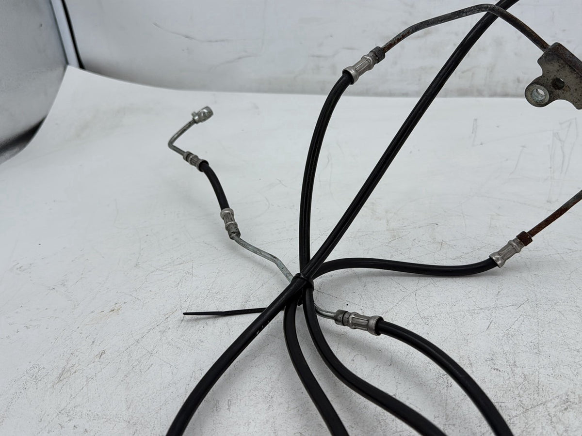 2009 Harley Road King Touring Police OEM Front Brake Hose Line Pipe ABS