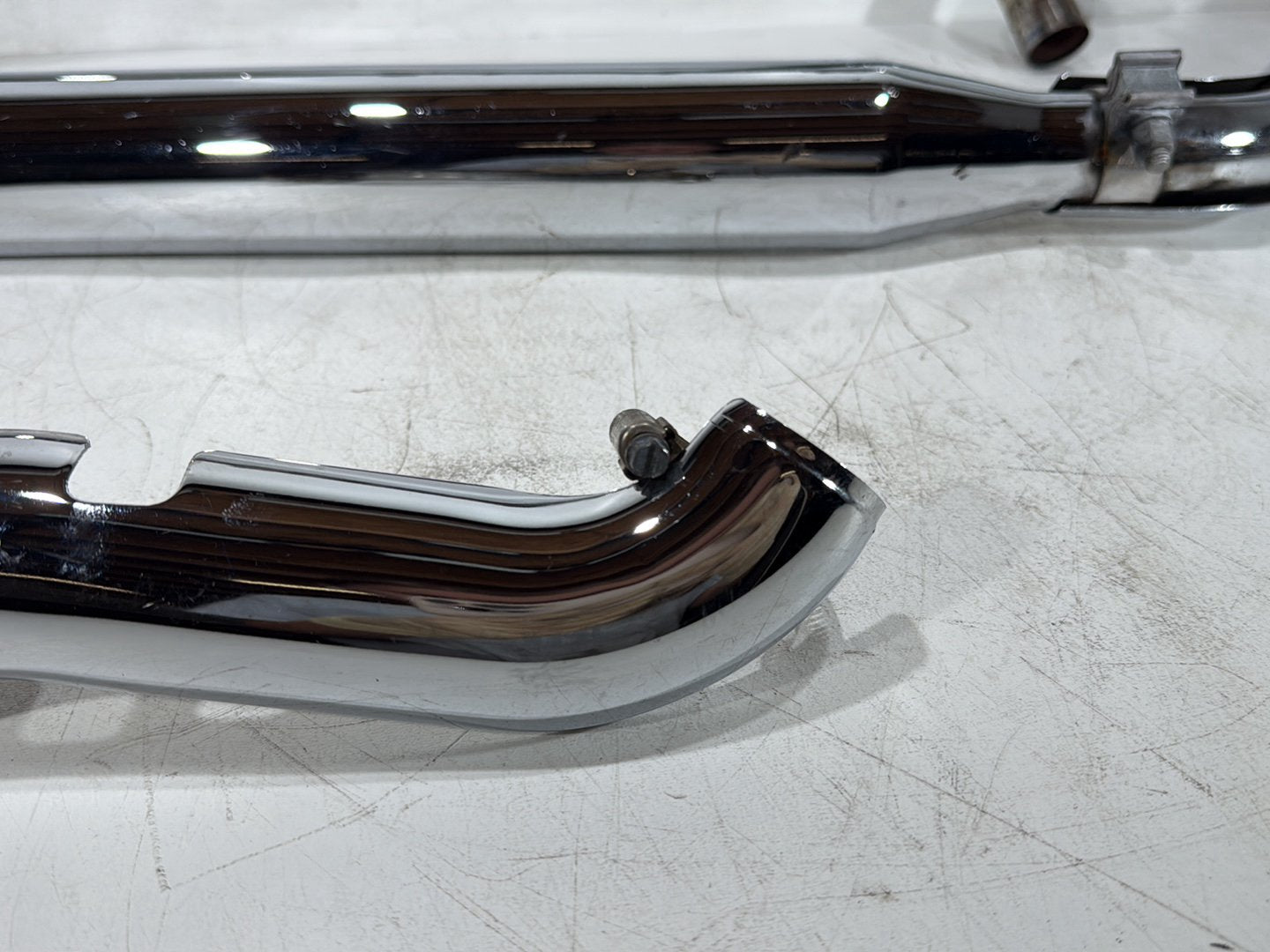 2006 Harley Road King Touring FLHRCI Classic OEM Exhaust Header Pipes Muffler
