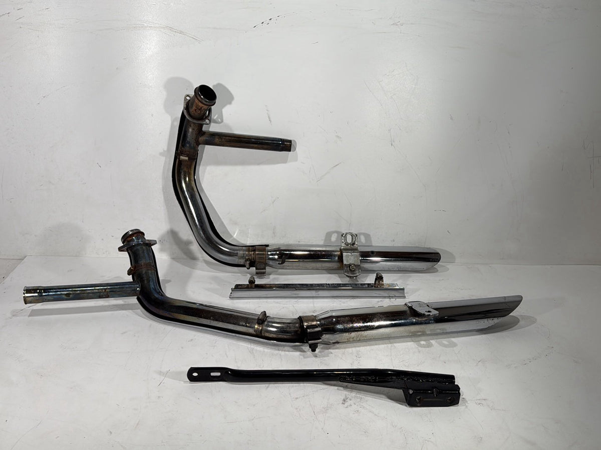2001 Harley Sportster 88 XLH883 Exhaust Header Muffler Pipes Screamin Eagle SCRATCHED