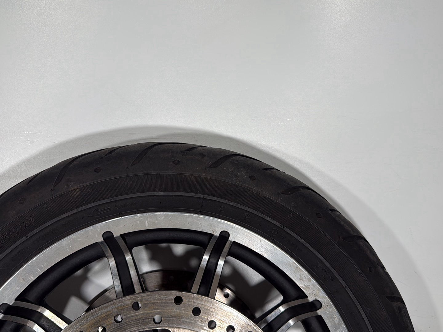 2015 Harley Touring FLHXS Street Glide OEM Front Wheel Rim Tire