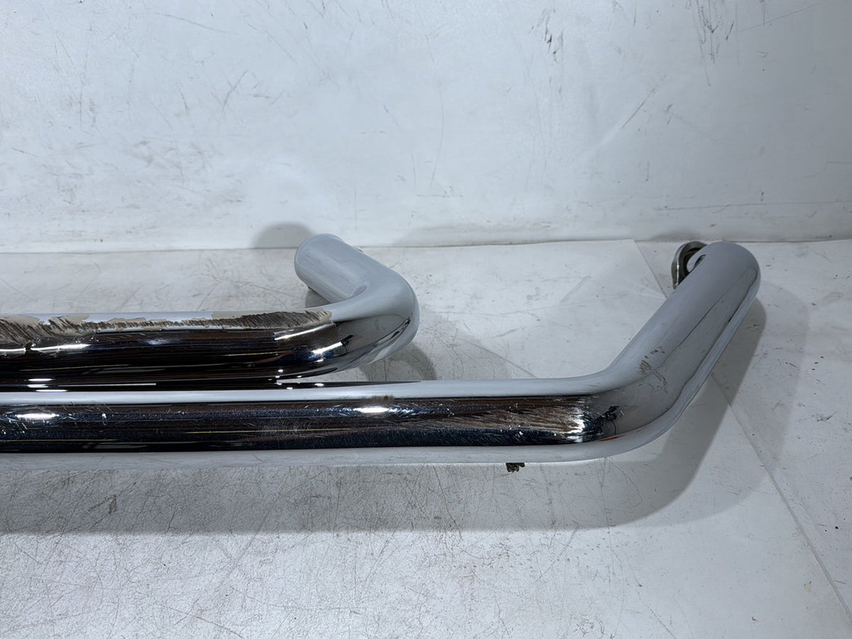 2003 Harley Softail Deuce FXSTD OEM Exhaust Header Pipes Vance & Hines SCRATCHED