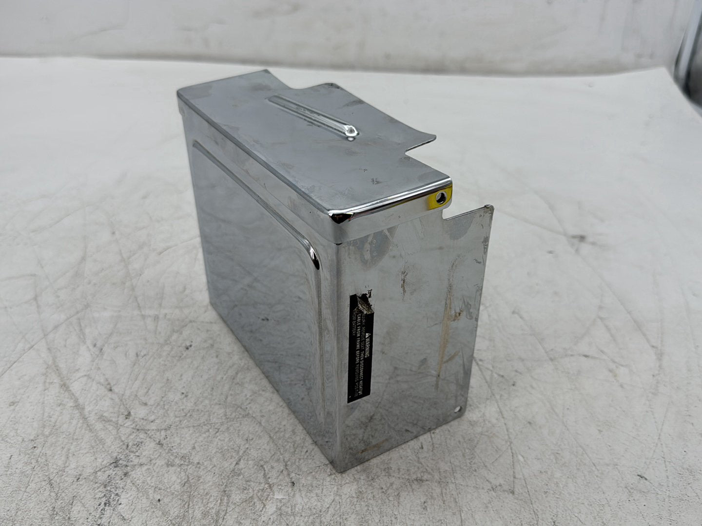 2003 Harley Dyna Wide Glide FXDWG OEM Lower Battery Tray Stay Box Cover Panel