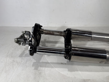 2007 - 2016 Harley-Davidson Touring Electra Glide Ultra Front Triple Tree Set & LH RH Fork Legs Sliders 45435-10