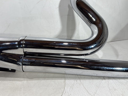 1991 Harley Heritage Softail Exhaust Header Pipe Muffler BENT 2-1