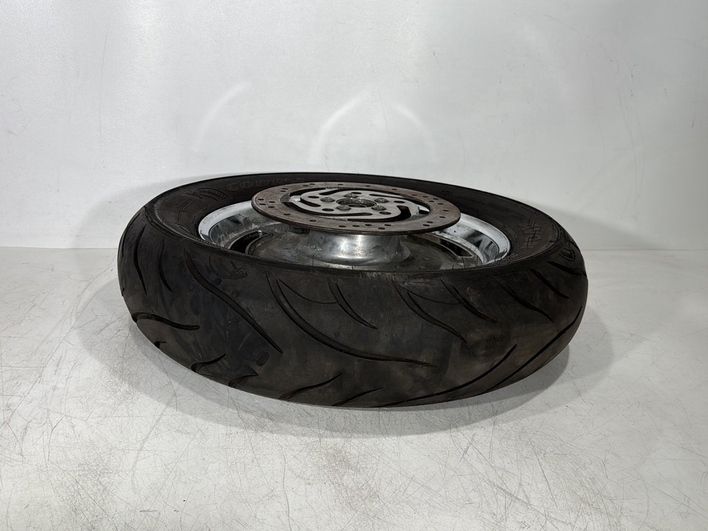 2009 Harley Sportster XL1200 1200 Low OEM Rear Wheel Rim Tire 150/80B16 77V 16"