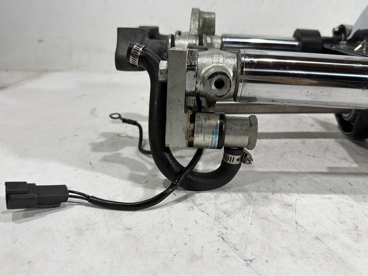 94 Harley Electra Glide Touring Front Triple Tree Set & LH RH Fork Legs Sliders