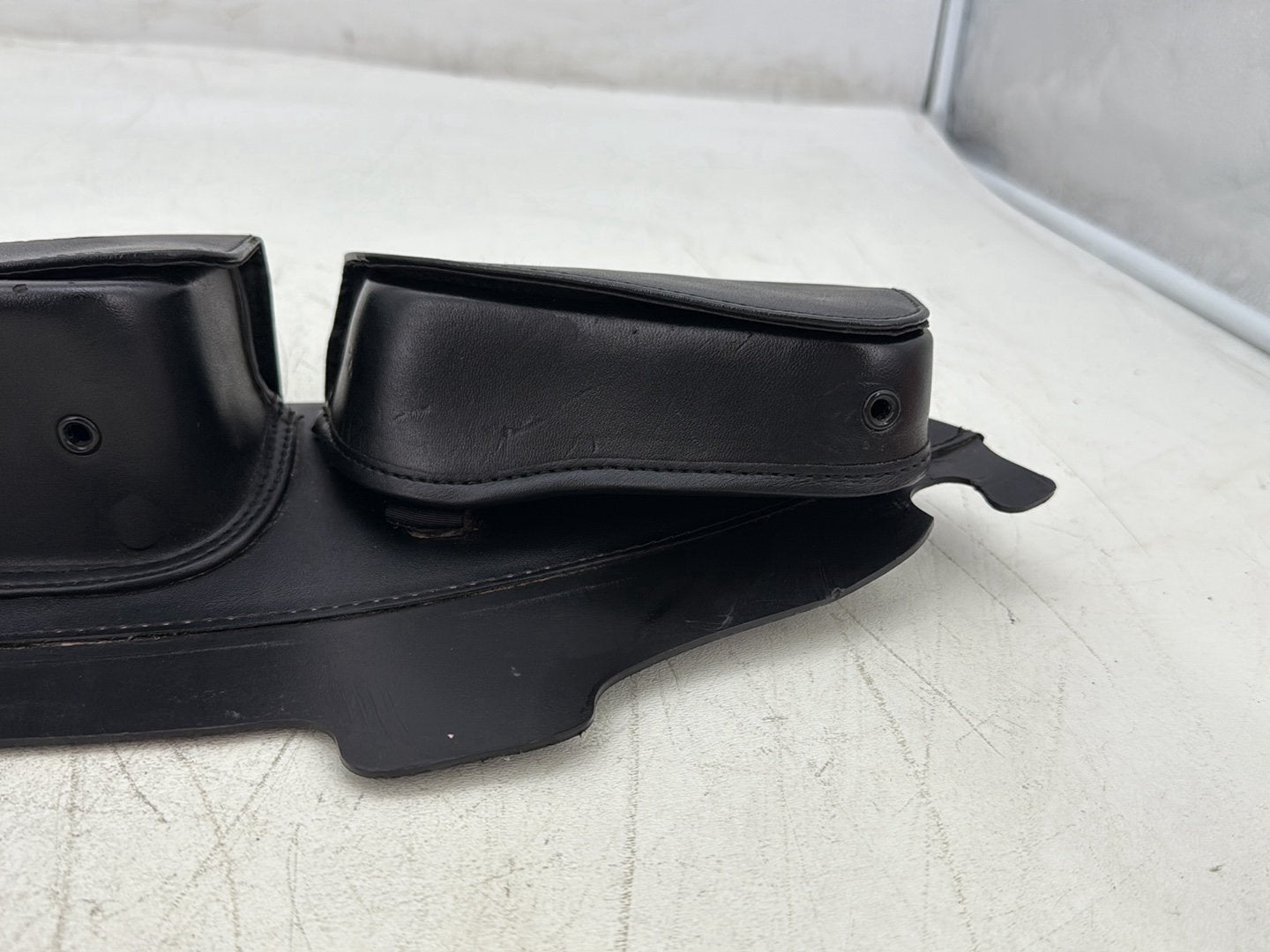 07 Harley Electra Glide Touring Ultra OEM Front Onboard Tool Bag Leather Storage