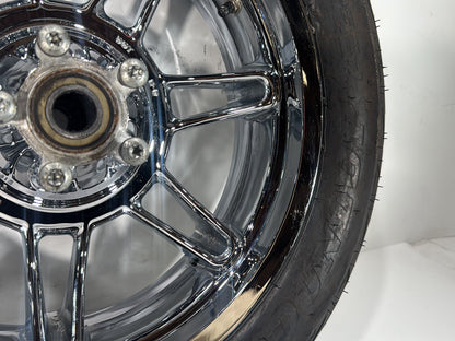 2014 Harley Electra Glide Touring CVO Screamin Eagle OEM Rear Wheel Rim Tire